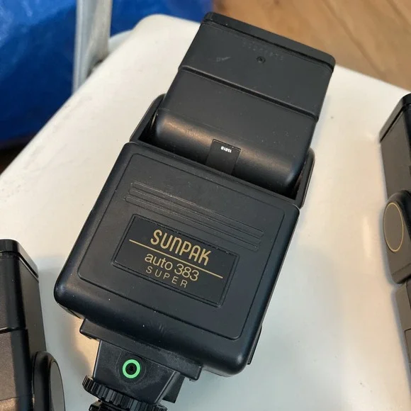 X5 Sunpak camera flashes